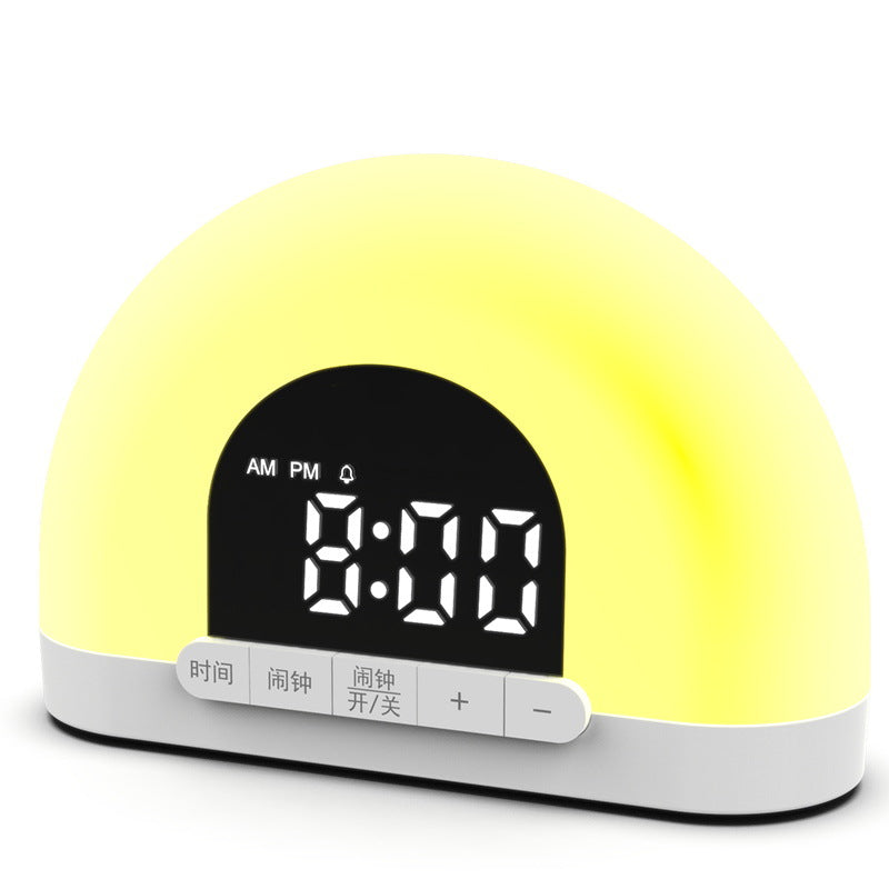 Light Simulated Sunrise Electronic Alarm Clock lamp